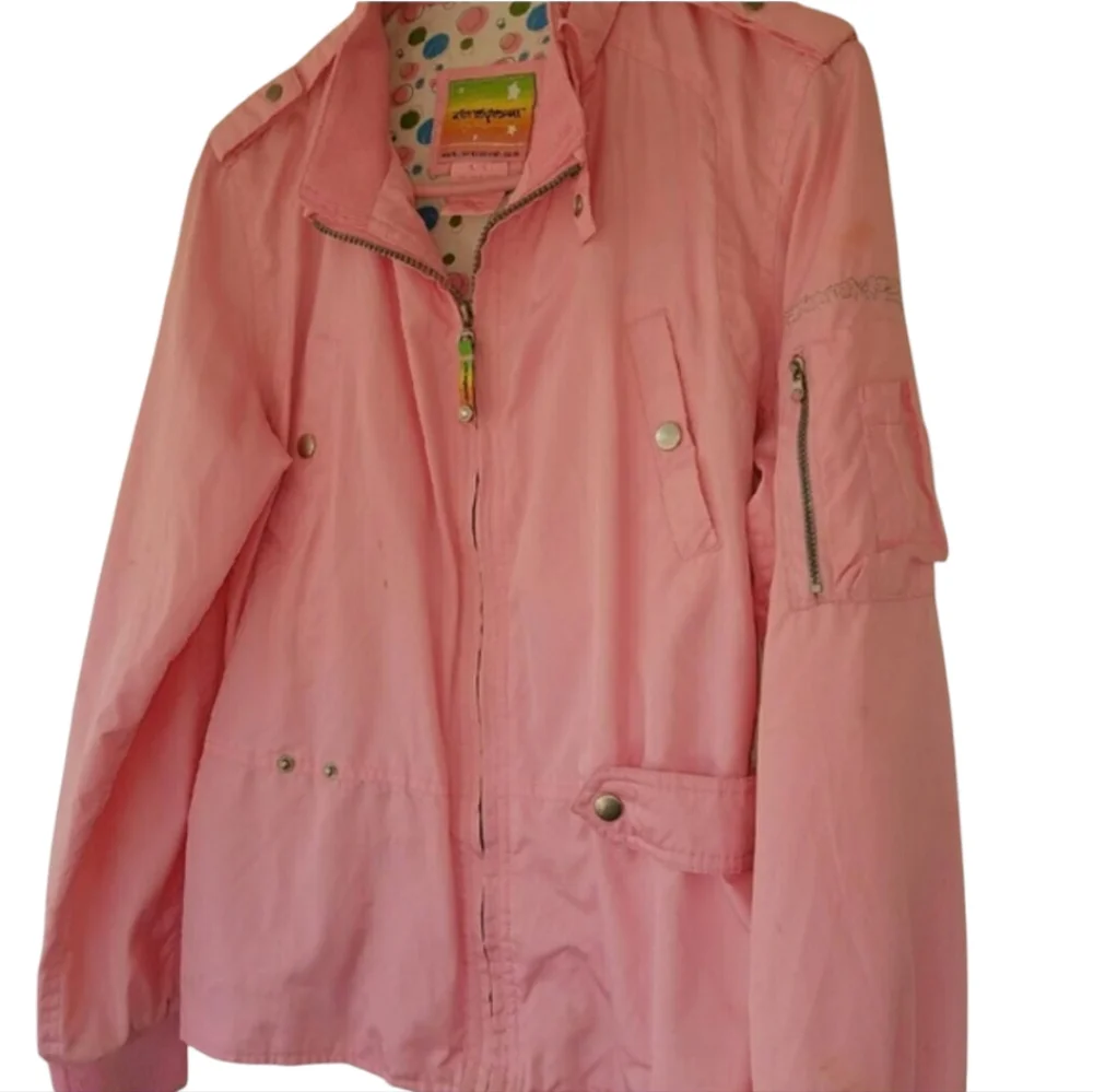 M3) ZeroXposur Light Pink Utility Jacket – Size XL (16)